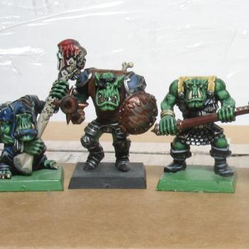 Converted Orcs for Mordheim by snigelkola