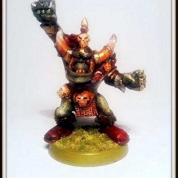 Blood Bowl Orc by Falarier