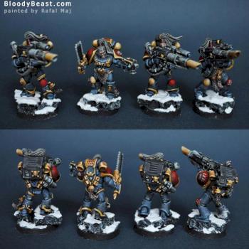 Space Wolves Long Fangs with Lascannons by BloodyBeast.com
