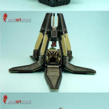 Space Marine Drop Pod by techanu