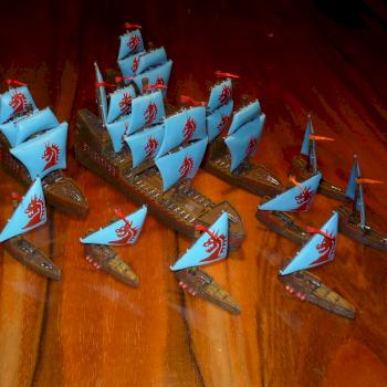 Uncharted Seas Imperial fleet by jabba666