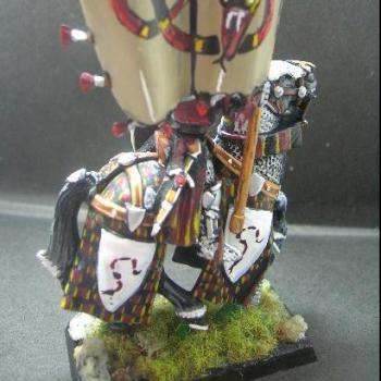 Warhammer Bretonnian Knight of Coral Snake V2 by tinman755