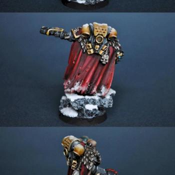 Space Wolf Rune Priest with Plasma Pistol and Lightning Claw by BloodyBeast.com