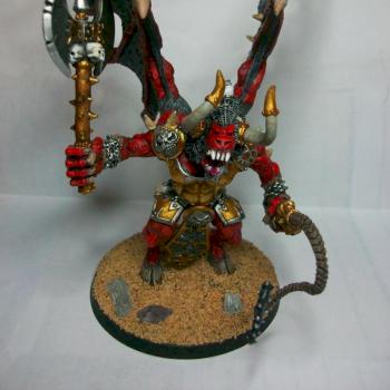 Daemons Chaos Daemons Bloodthirster, Chaos Space Marines, Khorne, Warhammer 40,000 by joanel