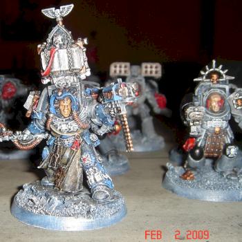 Space Marine Terminator Librarian by bjfrostburn