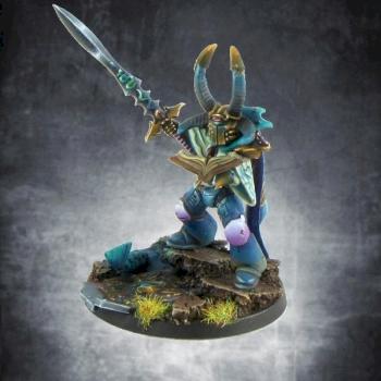 Tzeentch sorcerer by WhiteRavenFactory