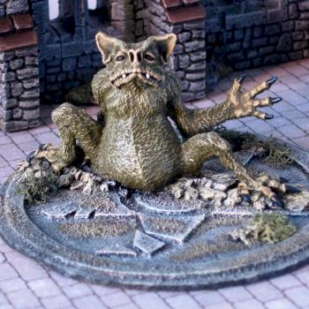 Zetuk' ( Tsathoggua ) by dlambeaut