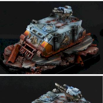 Space Wolves razorback by Fonsy