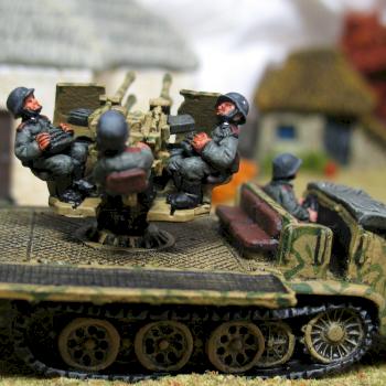 Battlefront Flames of War Sd.Kfz. 7/1 Anti-Aircraft Gun by Grinatcha