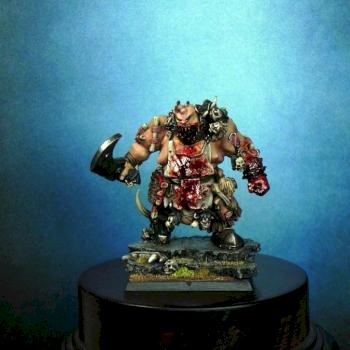 Ogre Kingdoms Slaughtermaster by Samuedio