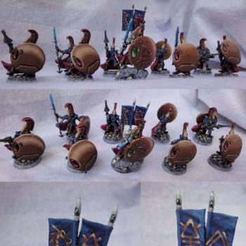 Dire Avengers with Spartan theme by Vvion
