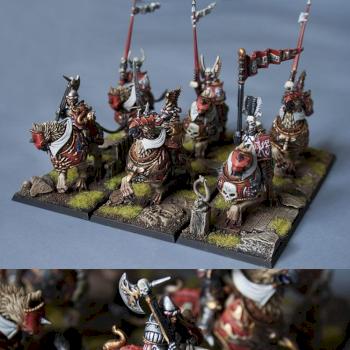 Empire DemyGryph Knights (details) by Comitiva Carmina