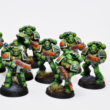 Dark Angels Squad by tattooman