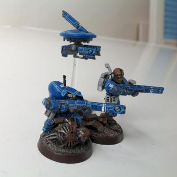 Tau fire warriors on patrol by danw82