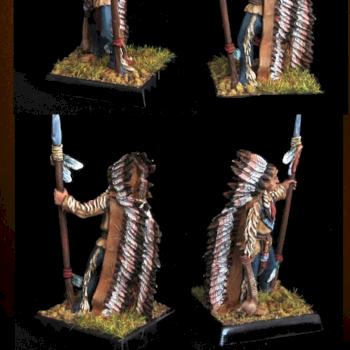 Native American Chieftain by belminiart