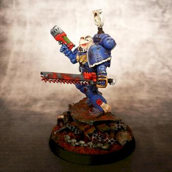 Warhammer 40K - Space marine commander by patttttry85