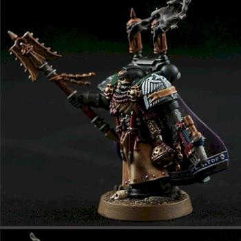 Dark Angels Interrogator-Chaplain by Kronid