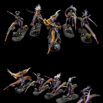 Seekers of Slaanesh by moojo