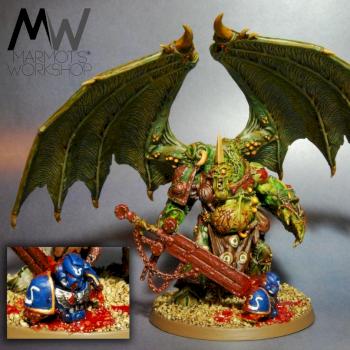 Deamon Prince of Nurgle by Marmots_Workshop