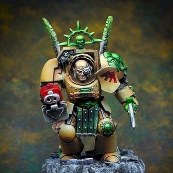 Dark Angels Deathwing Terminator Champion by Rentall