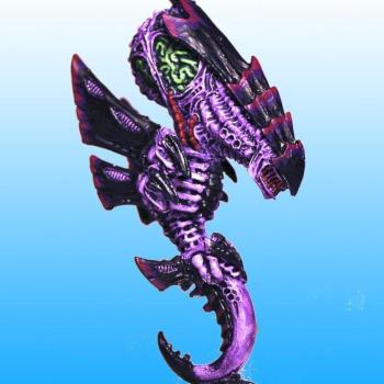 Tyranid Zoanthrope by loskoron
