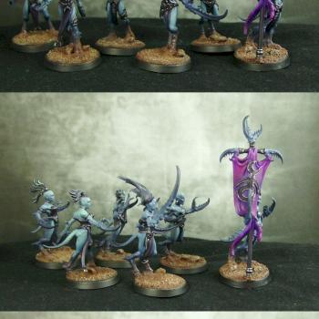 Daemonettes of Slaanesh by andee