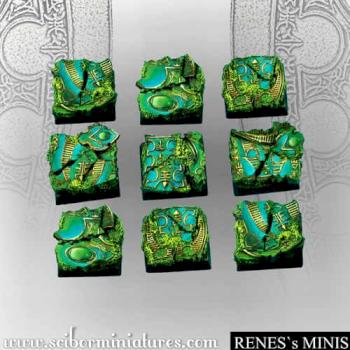 Elven Sky 20mm square bases by rene