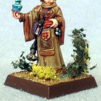 Olivia, Female Cleric by Sigmund