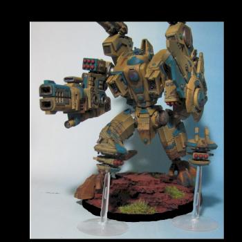Warhammer 40k Tau XV104 Riptide Battlesuite by noxyren