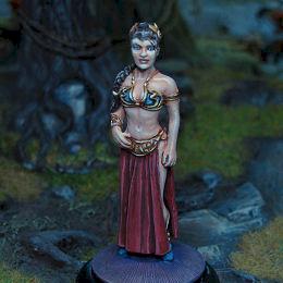 Star wars slave leia by Theminiaturepainter