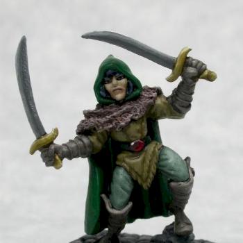Elbreth Eveningstar, Half-Elf Thief by AGProductions