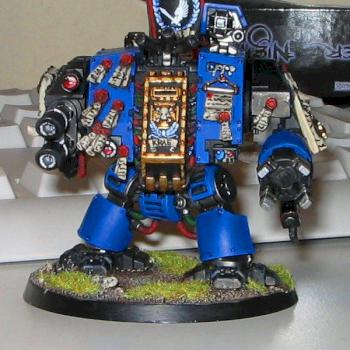 Sons ot Terra dreadnought by damned Man