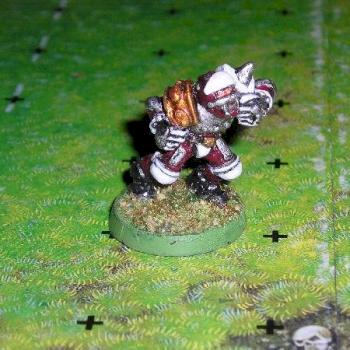 Bloodbowl Human blitzer by Fabulous Fab