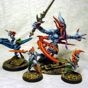 Daemons of Slaanesh by Therion