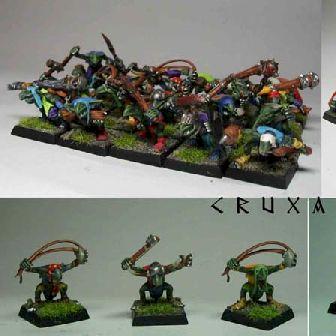 OGRE KINGDOMS GNOBLAR FIGHTERS by cruxars