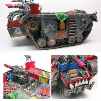 Ork Battlewagon by golgfag