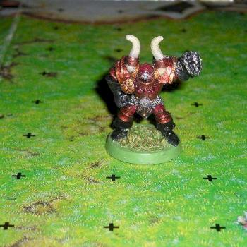 Bloodbowl Chaos warrior by Fabulous Fab