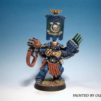 Space Marine Veteran Seargent by Ollberger