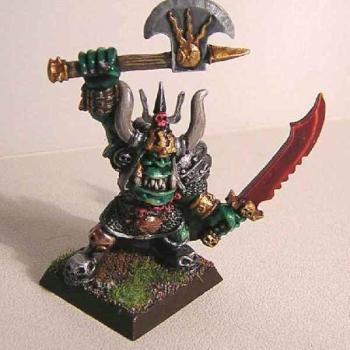 Ork Boss PIEDONZOLO by papuzzetta