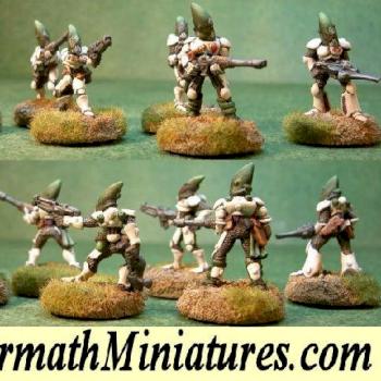Eldar Gaudian Squad by aftermath