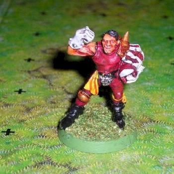 Bloodbowl Human Starplayer by Fabulous Fab