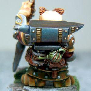 Armurier nain dos by Guillaume BRANS