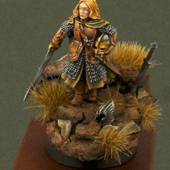 Lotr Eowyn Pelennor fields by Flameon