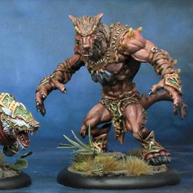 Hordes Circle group - Kaya, Laris and Warpwolves by lono