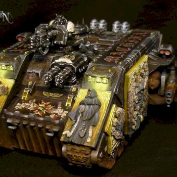 Black Templars Land Raider by lordNicon