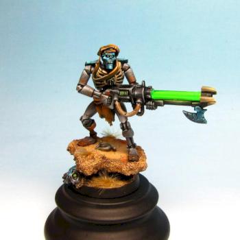 Desert Necron Warrior by camelson