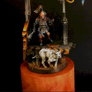 Imperial Enforcer with Cyber Mastiff by samson