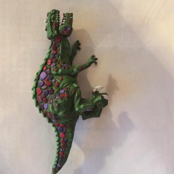 Dark Elves lizard by BK18