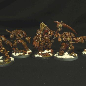 Plague Terminators squad by Davidus