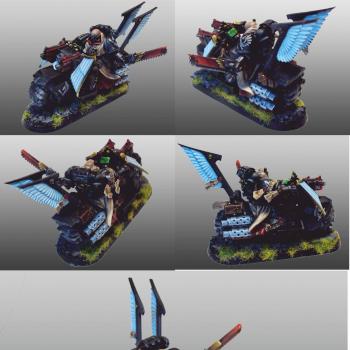 Ravenwing biker Sergeant by Noxred